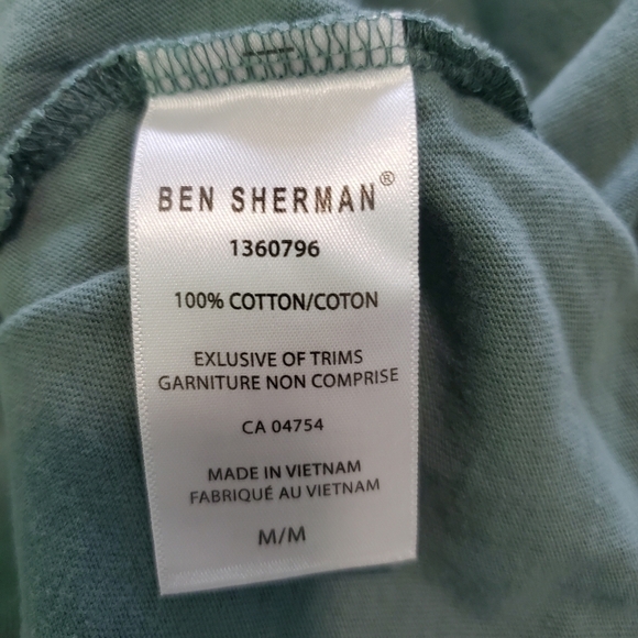 𝗕𝗲𝗻 𝗦𝗵𝗲𝗿𝗺𝗮𝗻 𝗚𝘂𝗶𝘁𝗮𝗿 𝘚𝘩𝘪𝘳𝘵 Men's M 𝗘𝗨𝗖 𝗡𝗲𝘃𝗲𝗿 𝗪𝗼𝗿𝗻 - Picture 6 of 8